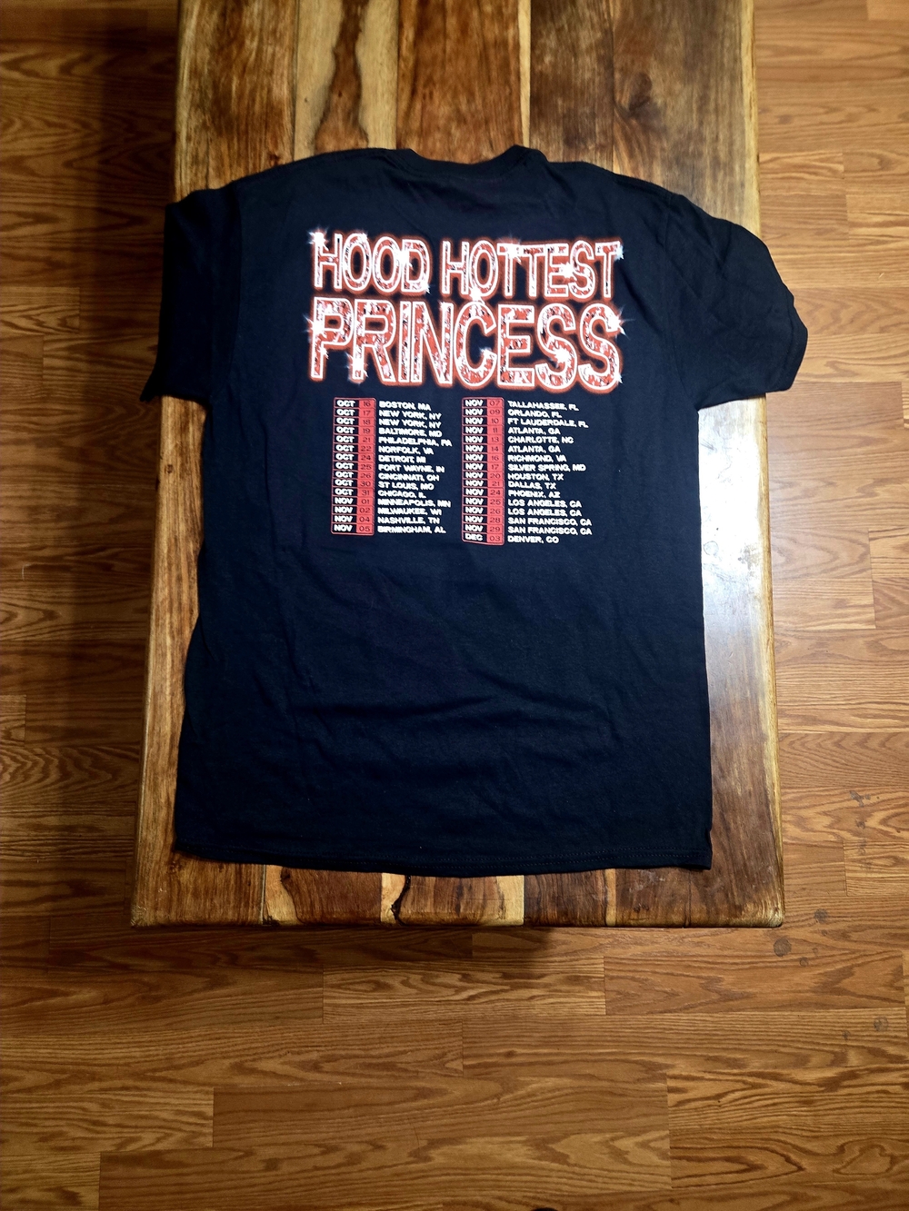 Sexyy Red's Black Tour Tee - Picture 5 of 6